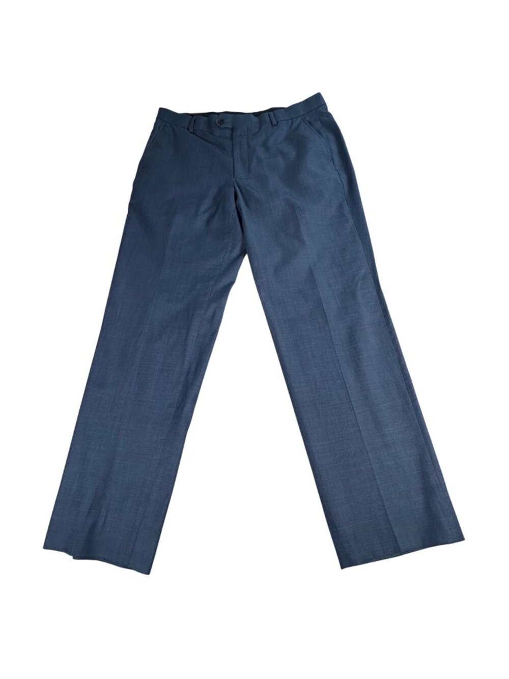 Jos. A. Bank Slim Fit Traveler Tech Pants Men's 37R Navy Blue Flat Comfort Waist